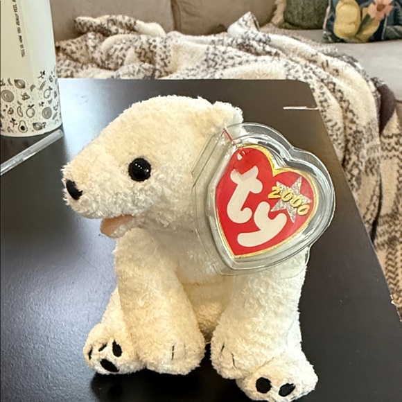 Ty Other - Ty Polar Bear Plush - Aurora